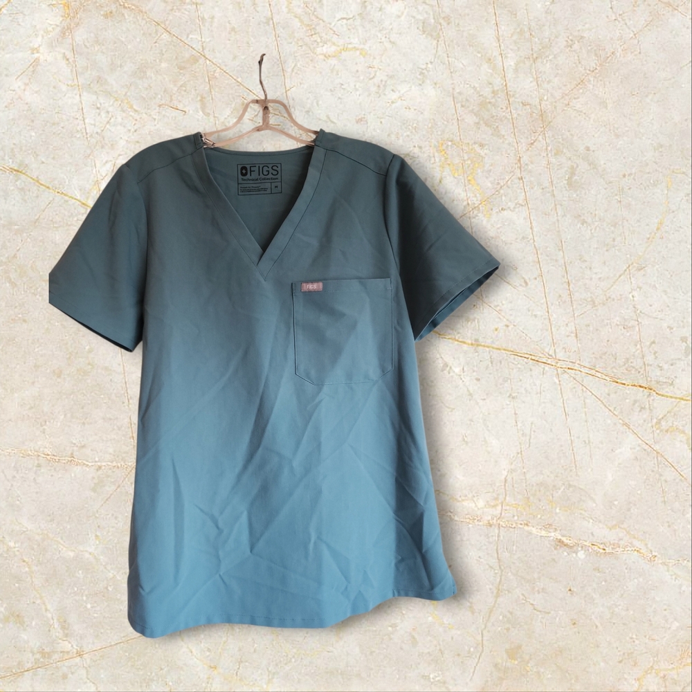 Figs Short Sleeve Scrub Top  Suze Medium